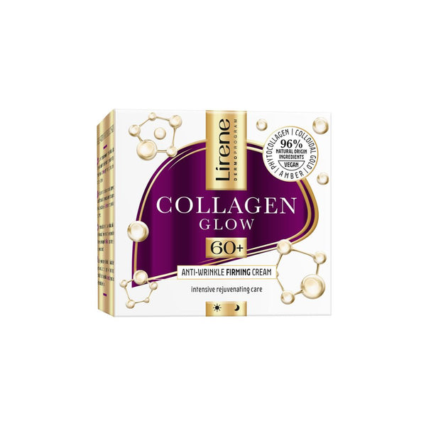 Lirene Collagen Glow pleťový krém JANTAR 60+, 50 ml