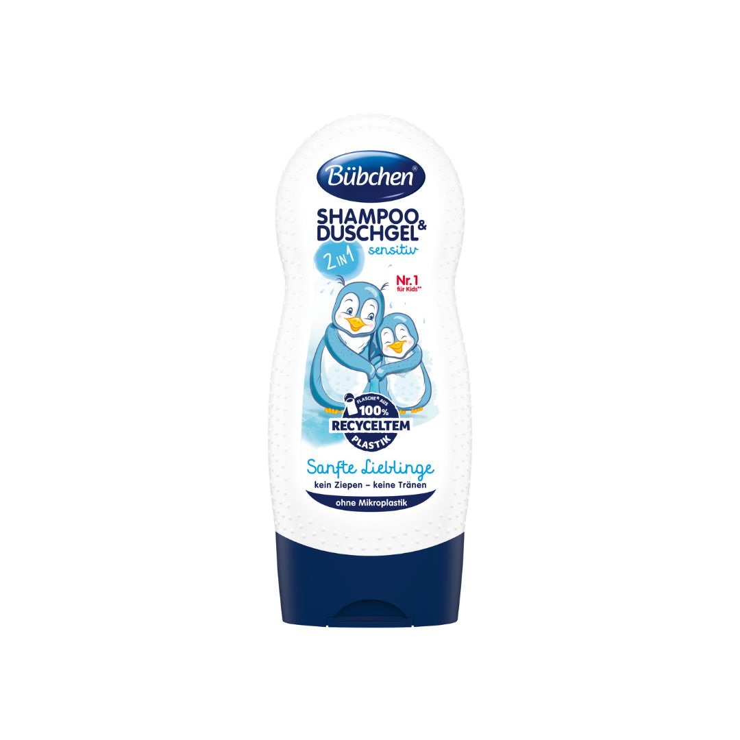 Bubchen Kids Šampón a sprchový gél 2v1 Sensitive, 230 ml