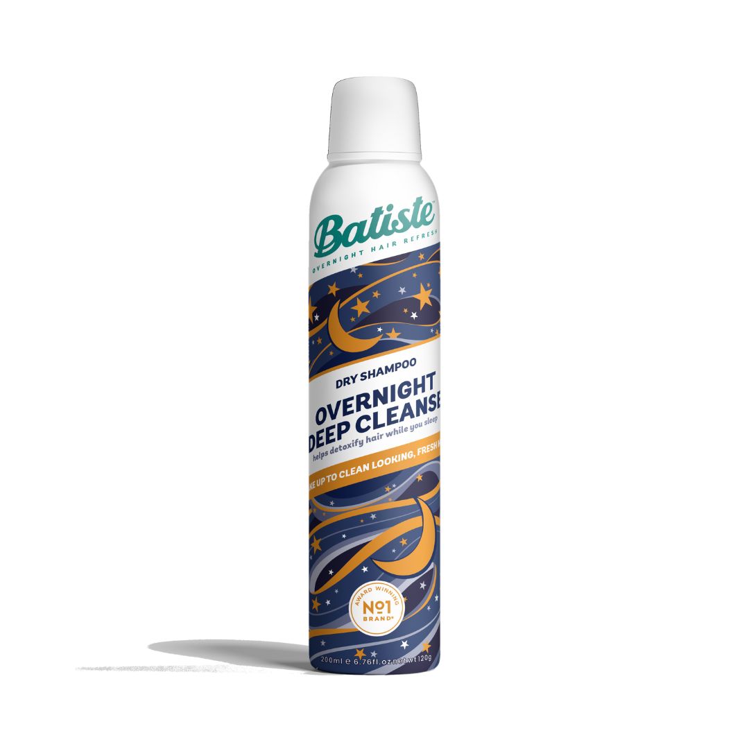 BATISTE Suchý šampón Overnight Deep Cleanse, 200 ml